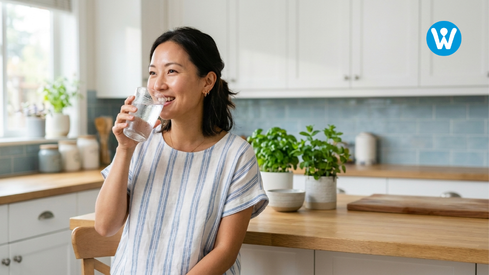 Uống nước đúng cách mỗi ngày