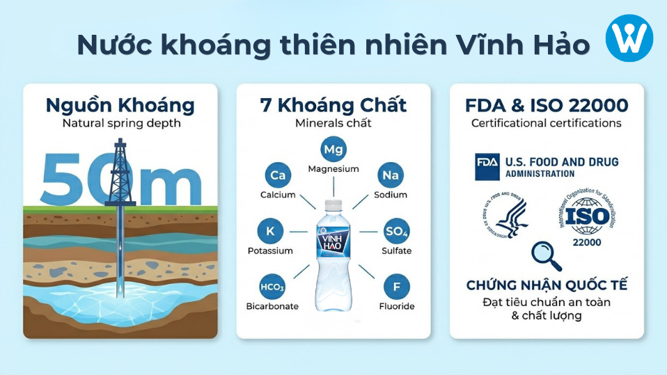 Nước khoáng thiên nhiên Vĩnh Hảo