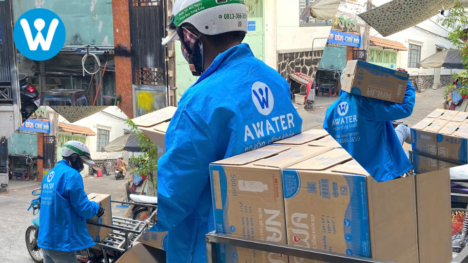 Dịch vụ giao nước Awater