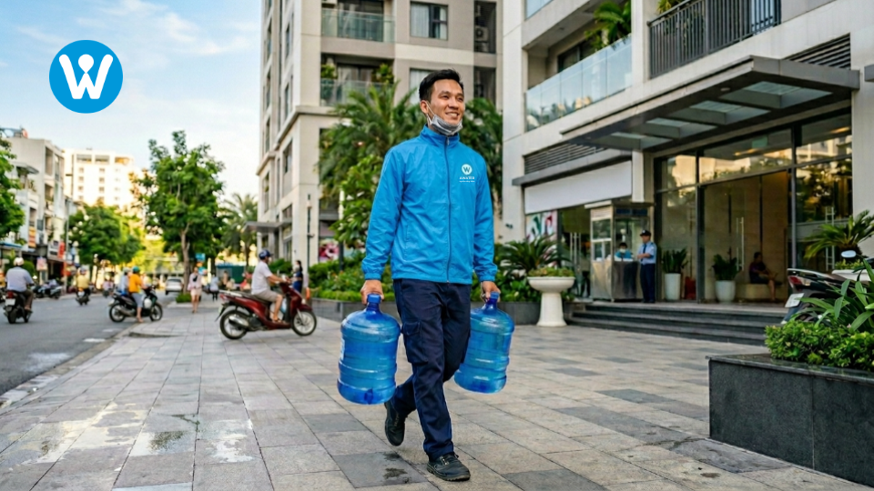 Giao nước nhanh Tân Phú