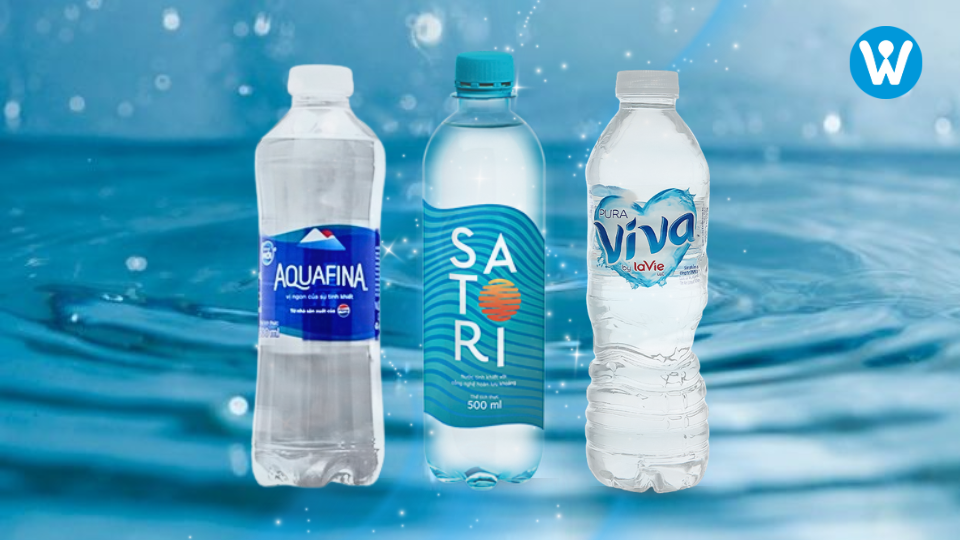 Top 3 nước tinh khiết