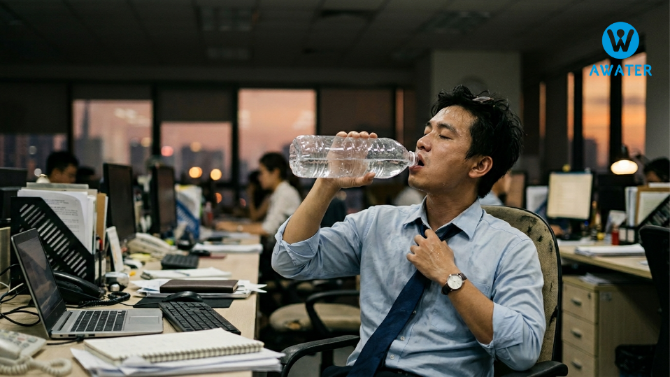 Uống nước bù cữ