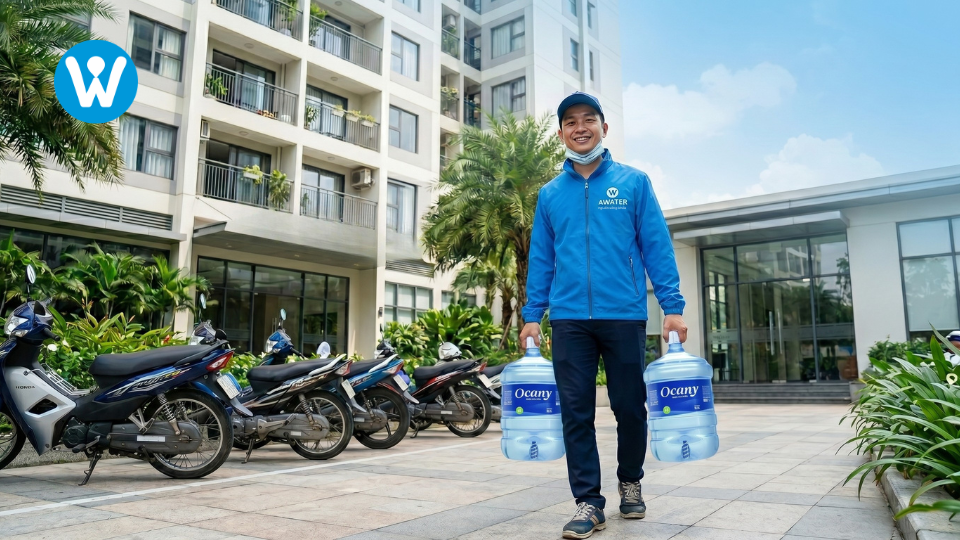 Giao Nước Uống Tận Nhà Tại Tân Phú – Đặt 1 Cuộc Gọi, Nước Sạch Đến Tận Cửa