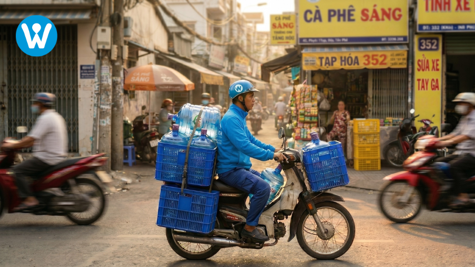 Giao Nước Uống Tân Phú Nhanh — Đặt Một Cuộc Gọi, Nước Đến Tận Cửa