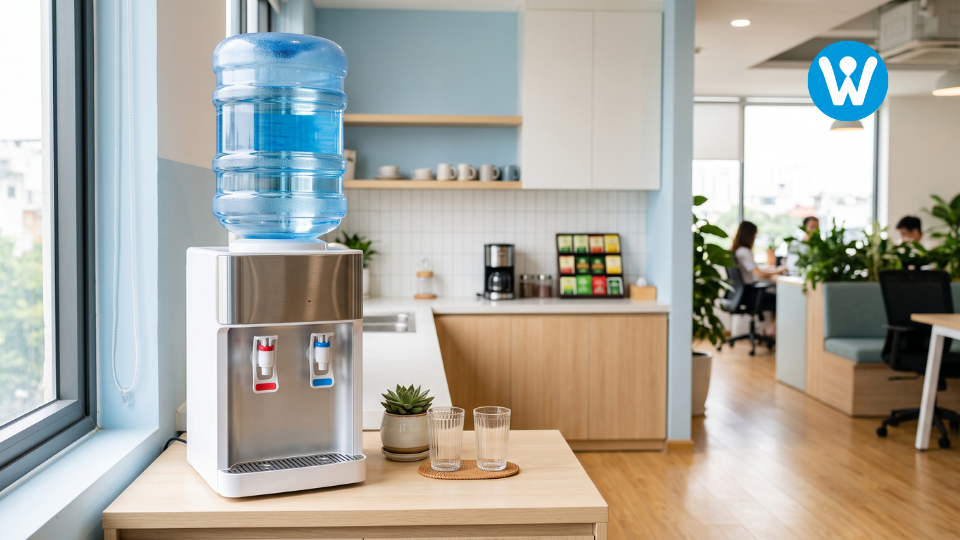 Nên Chọn Bình Nước 19L Có Vòi Hay Bình Úp? Ưu Nhược Điểm Từng Loại