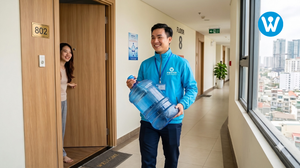 Giao nước tận nhà