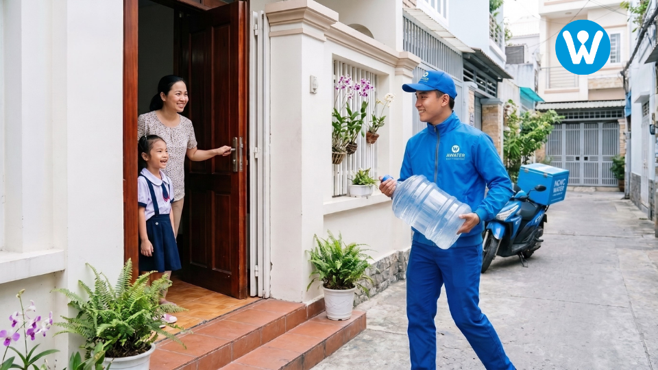 Giao nước tận nhà
