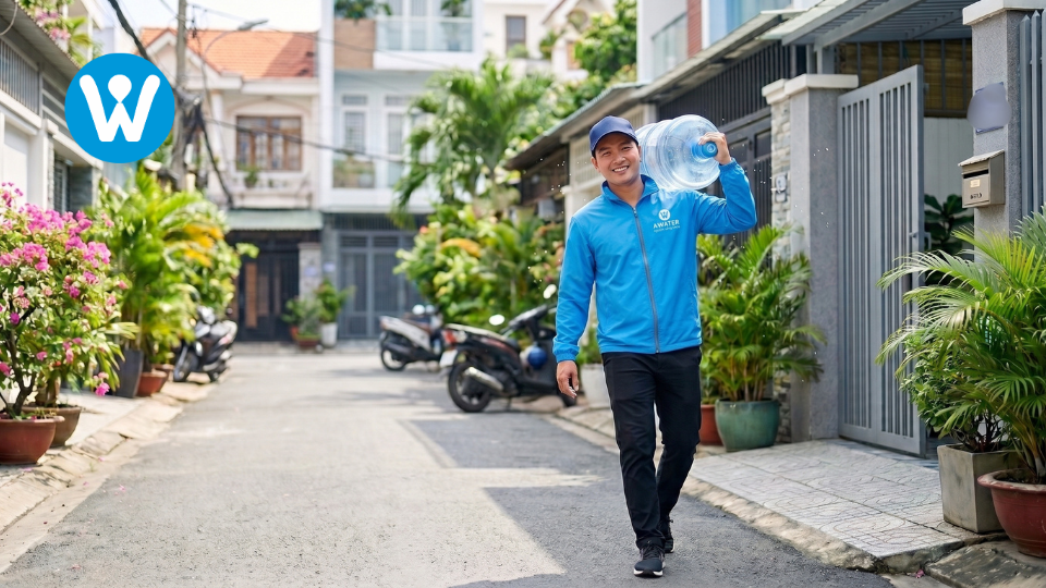 Giao Nước Tân Sơn Hòa – Awater Đồng Hành Cùng Nguồn Nước Sạch Cho Mọi Gia Đình