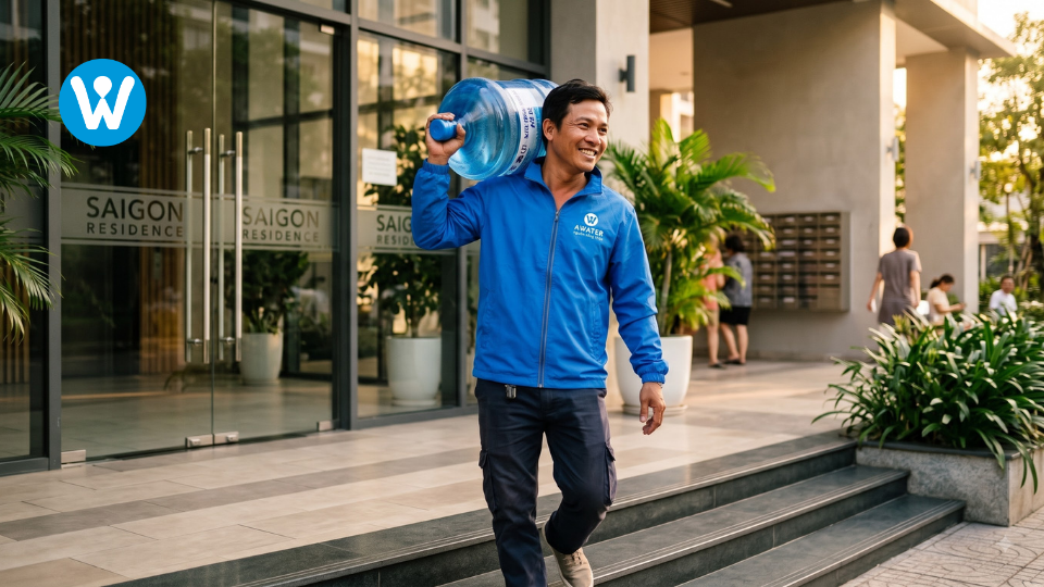 Giao nước tận nơi
